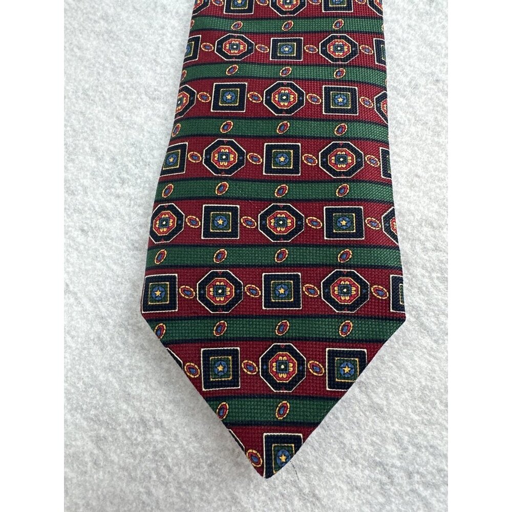 Vintage Tommy Hilfiger Men's Tie 100% Silk Made in USA